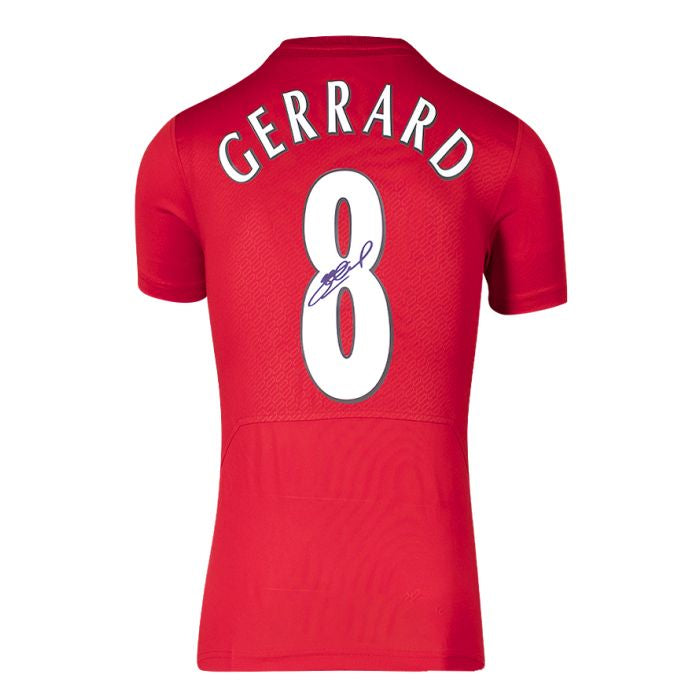 Steven gerrard liverpool store shirt