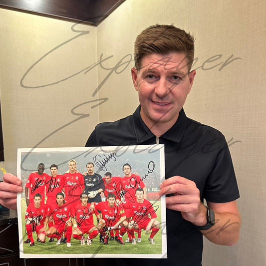 Istanbul Squad signed picture