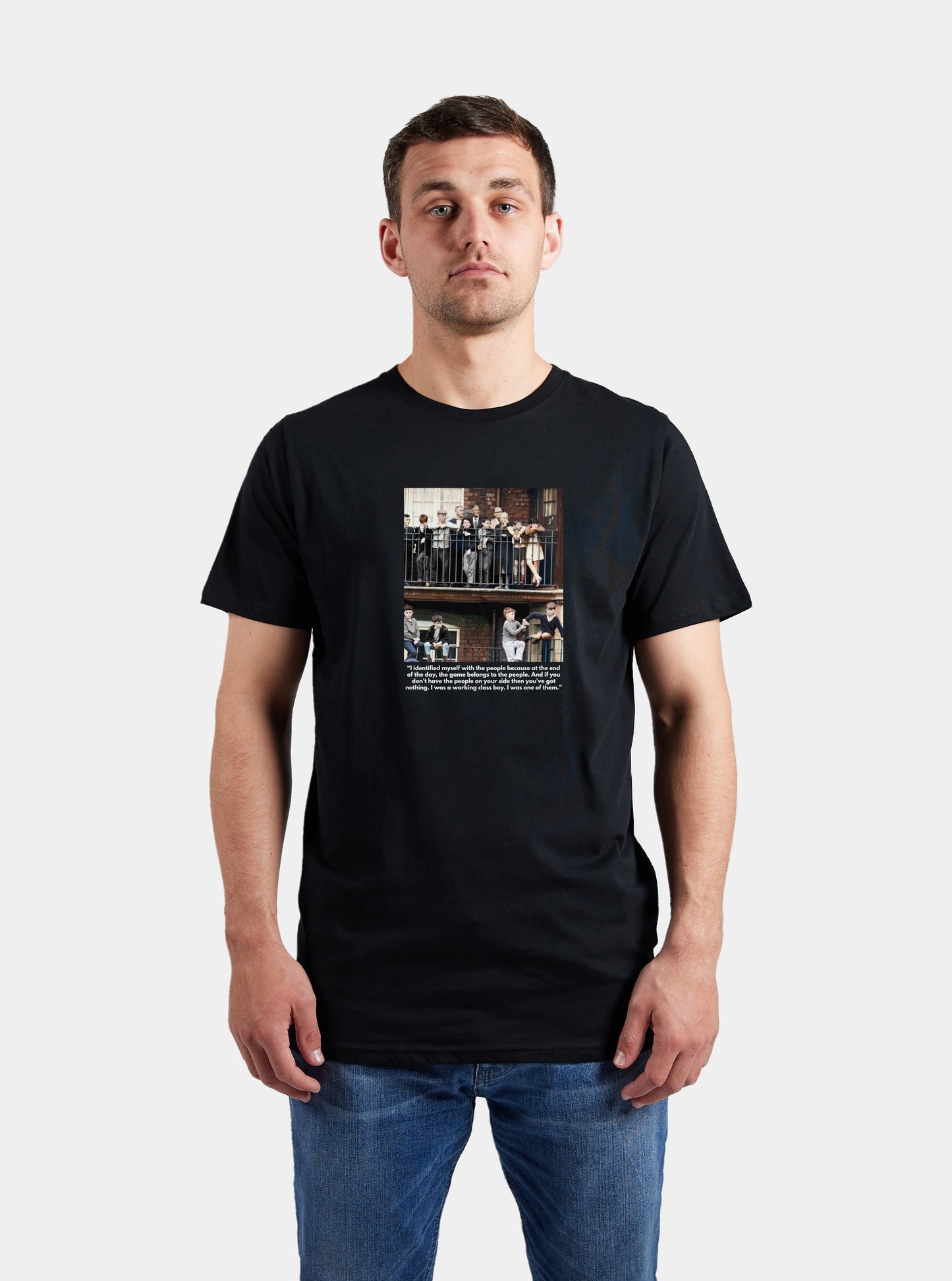 The People - Shankly Tee - Black