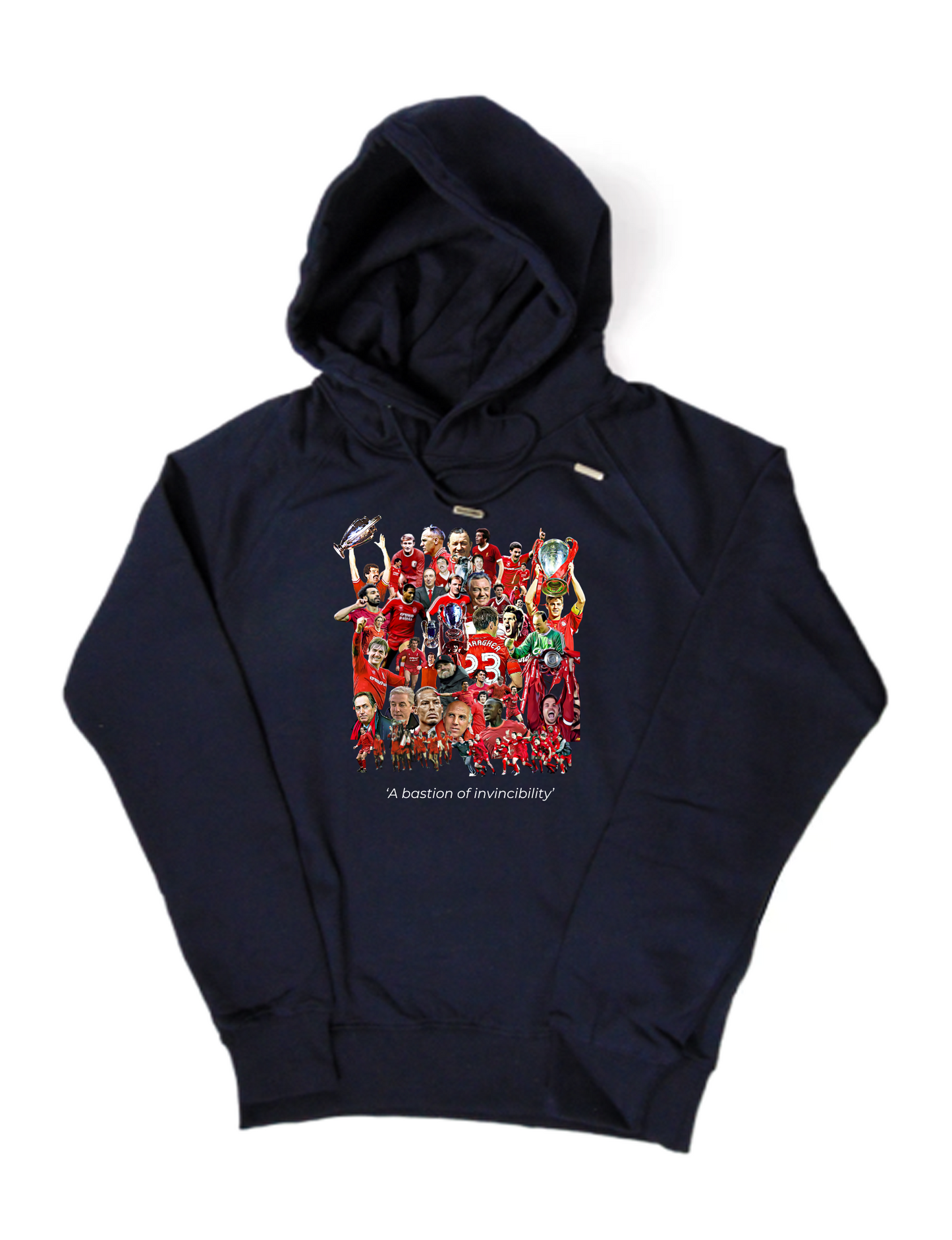 ‘A bastion of invincibility’ Hoodie - Navy